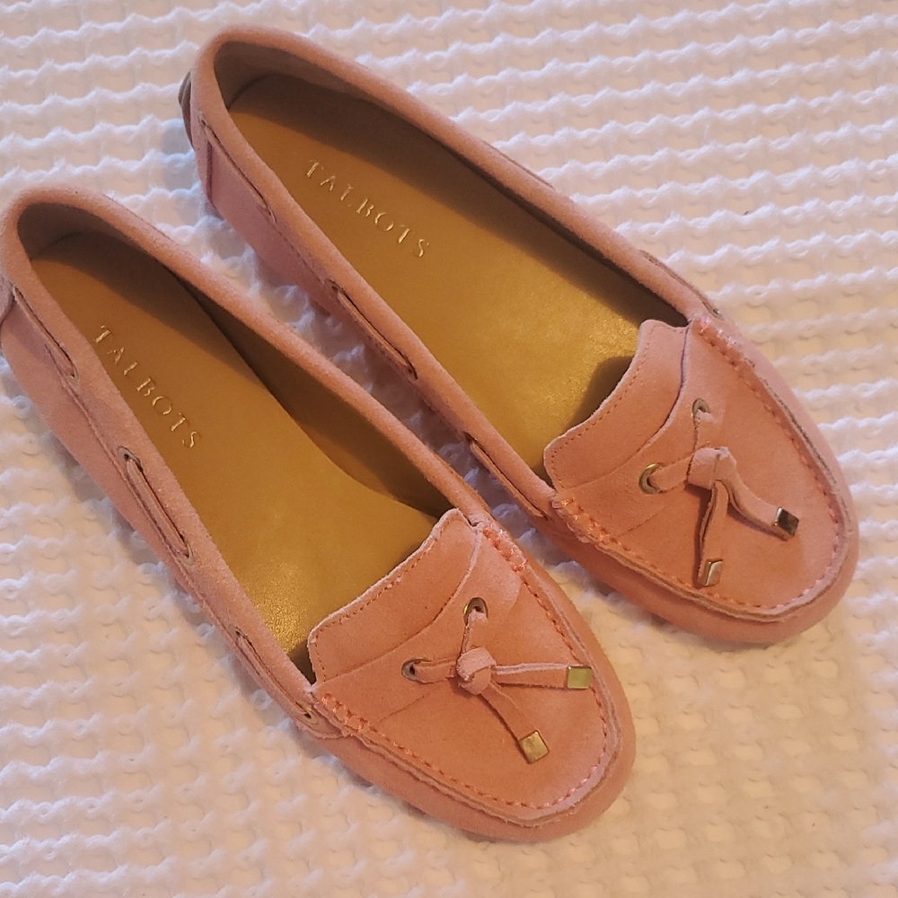 Talbots Pink Suede Moc for Women